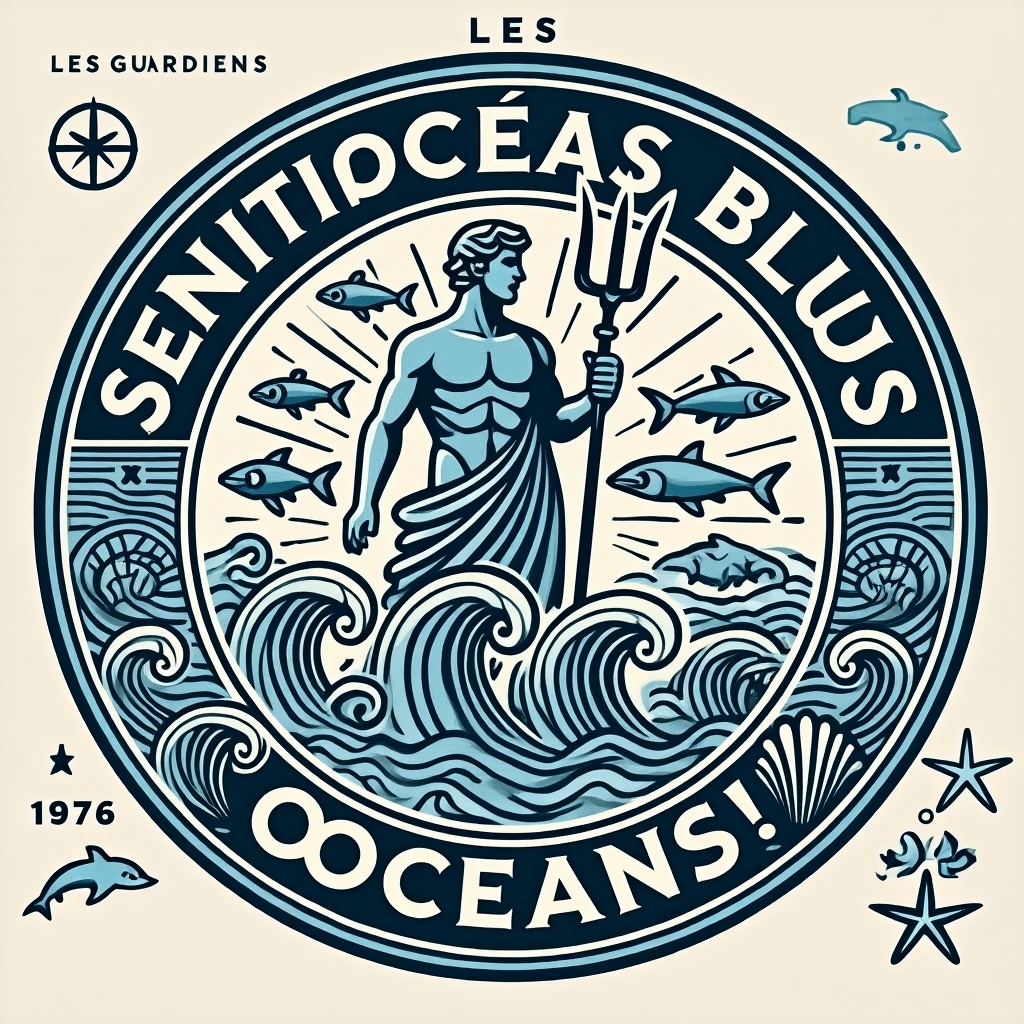 Logo SentiOcéan – Sentinelle bleue Océan