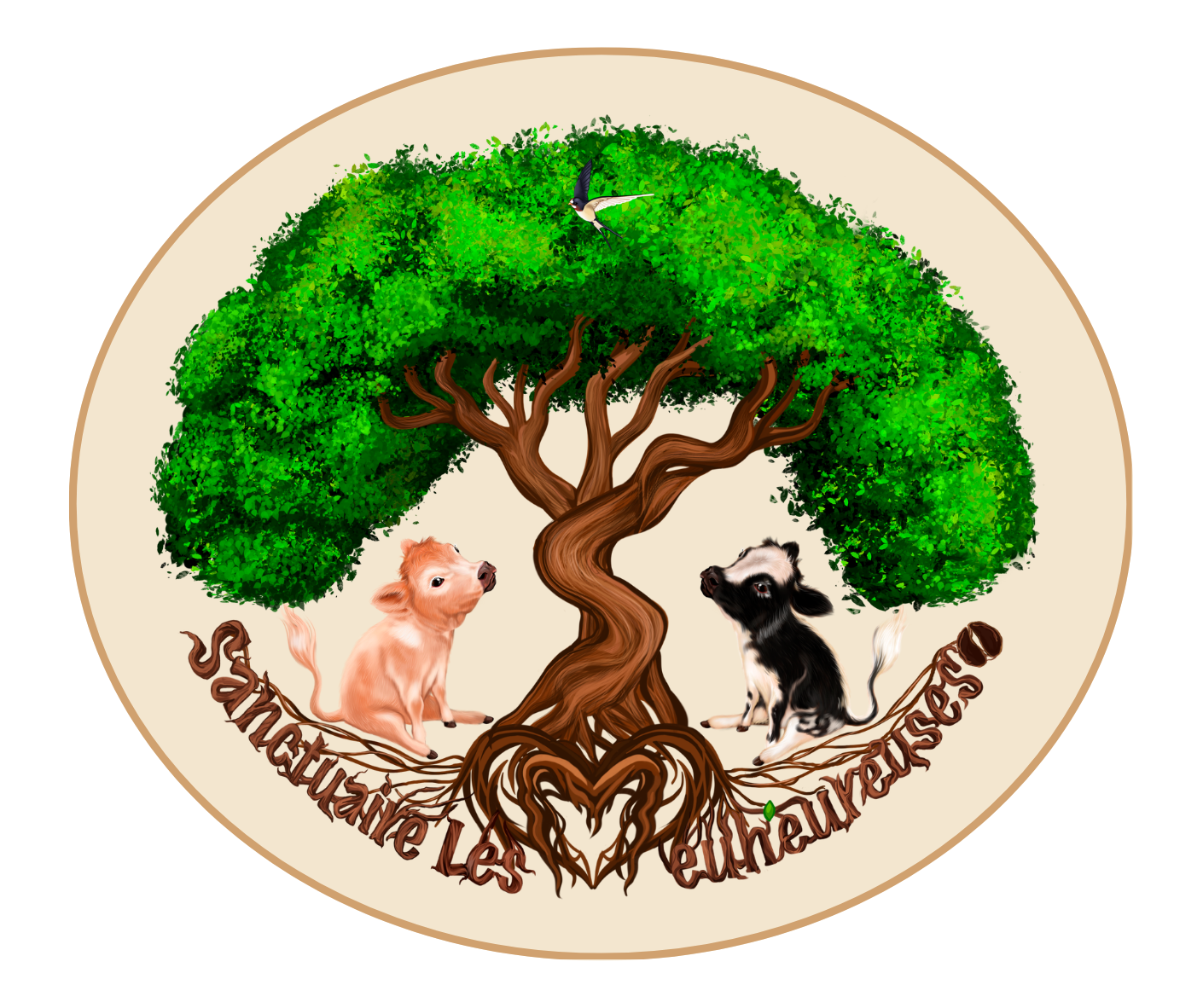 Logo Sanctuaire Les Meuh'eureuses