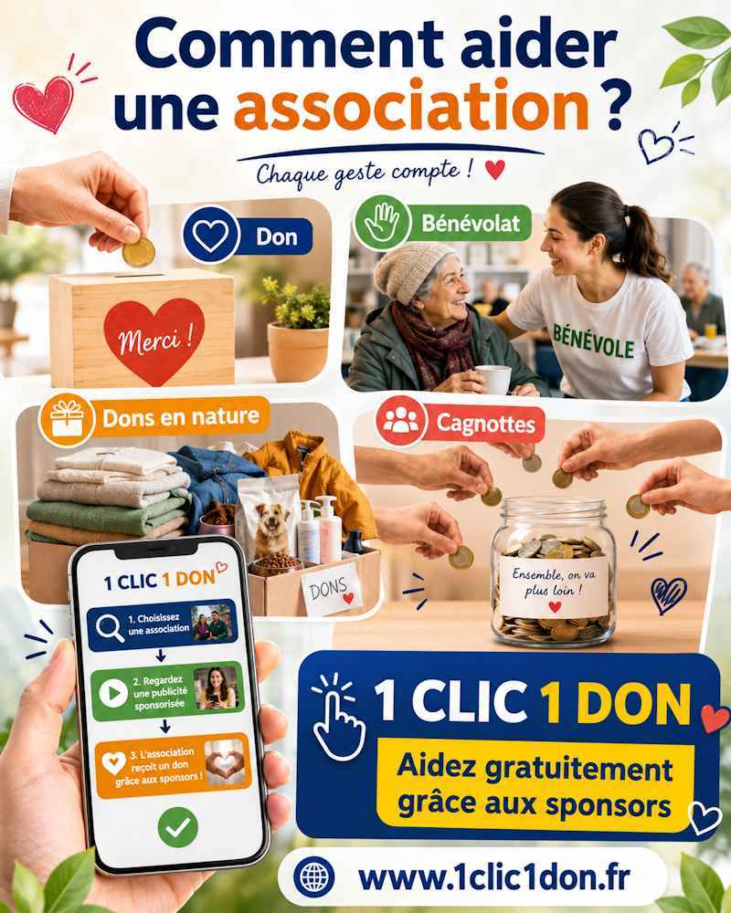 Comment aider une association, même avec un petit budget ?