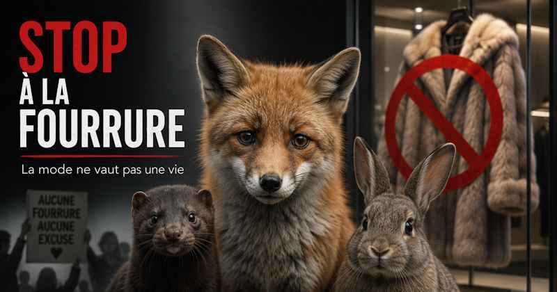 Un milliard d'animaux tués chaque année pour nous habiller : la mode a du sang sur les mains